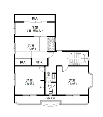 | 中山桜台2丁目貸家