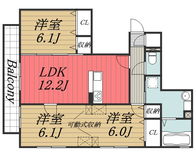 【間取り】
