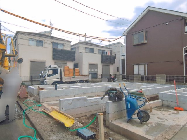 ふじみ野市福岡中央２丁目の新築一戸建の外観|スーパーやファッション、グルメ、病院や郵便局なども揃ったイオンタウンふじみ野が徒歩圏内にあり生活利便性◎！