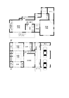 【間取り】 | 中山台貸家