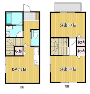 【間取り】 | フェリーチェヒル　B