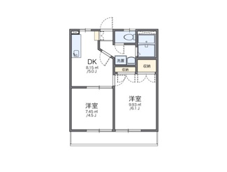 【間取り】 | レオパレスＡＫＵＲＡ