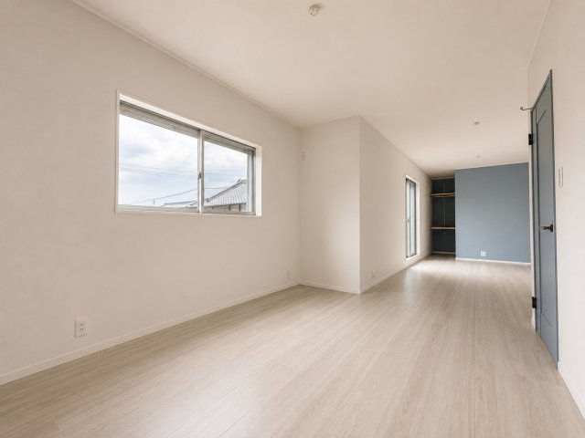 泉南市信達大苗代新築戸建の洋室|お子様の成長に合わせてお部屋の間仕切りができます