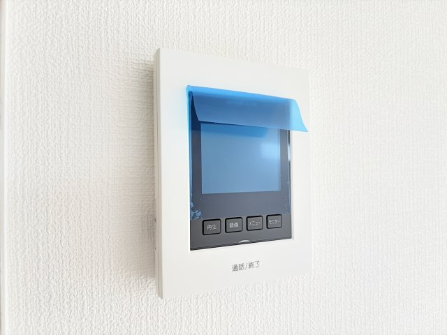 いろどりアイタウン矢板市鹿島町の設備|モニタ付きインターホンで防犯面もしっかり安心♪