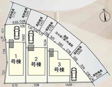 【区画図】 | JR南武線「矢野口」新築分譲