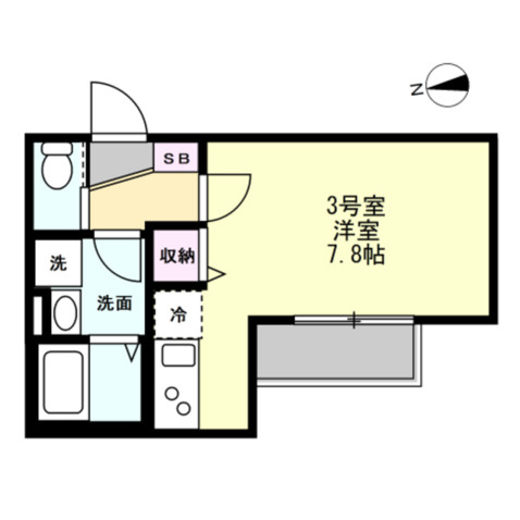 【間取り】 | ベイルームルナ橋本