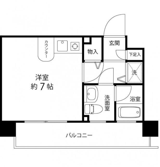 サンセール与野本町の間取り