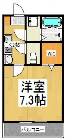 リベルタⅡの間取り