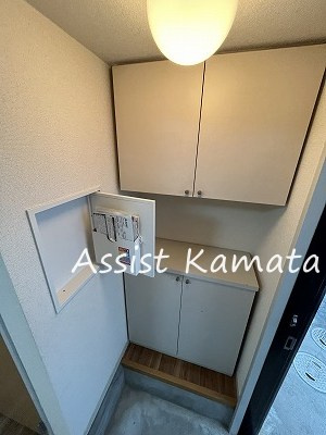 ハイム田園調布の玄関