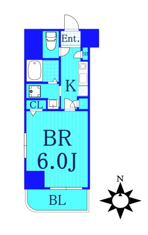 グリフィン川崎西口弐番館の間取り