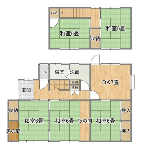 【間取り】の画像
