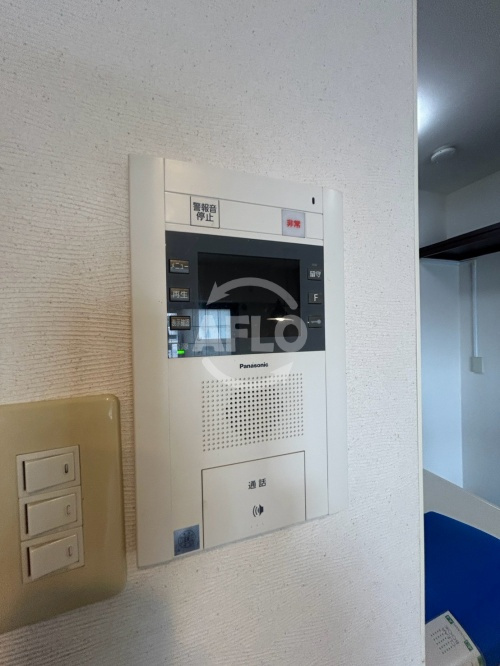 マツダファミリーハイツ阿波座のセキュリティ|マツダファミリーハイツ阿波座　モニター付きインターホン