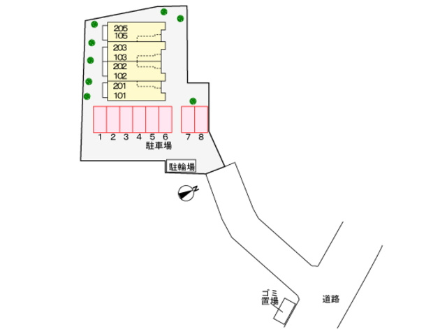 シャトレⅤの区画図