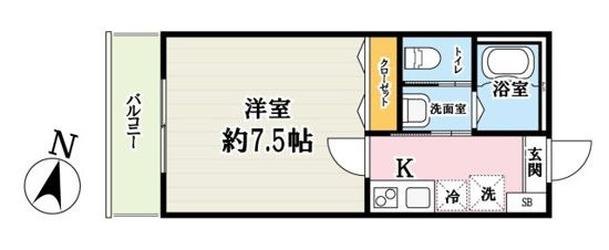 (仮称)キャメル宮原16の間取り