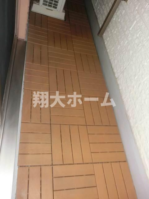シャンブル向丘のバルコニー
