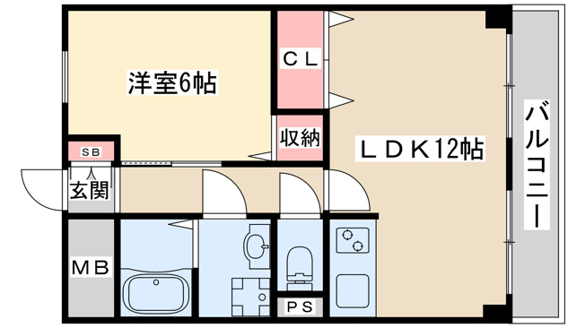 【間取り】 | 西中島東行マンション