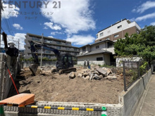 芦屋市津知町建築条件付き売り土地の画像