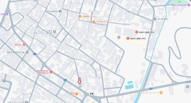 姫路市飾磨区妻鹿　中古戸建の地図