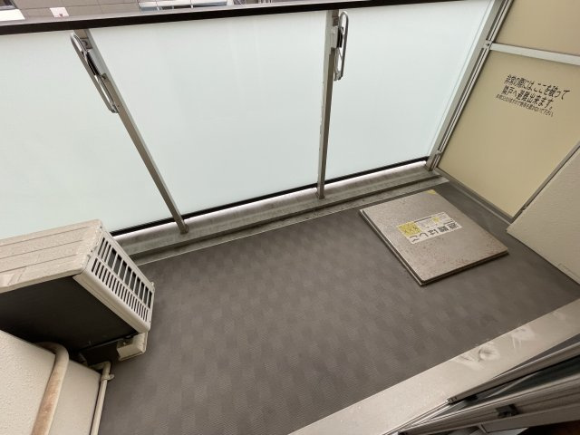 スプランディッド淀屋橋DUEのバルコニー