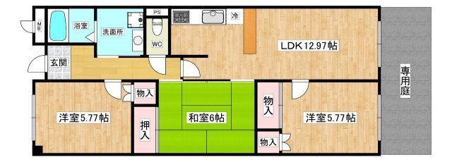 【間取り】 | 西宮エバーグリーン