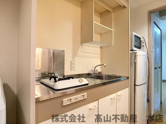 宗像市自由ヶ丘２丁目の賃貸マンションのキッチン