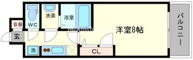 AXIS天神ノ森の間取り
