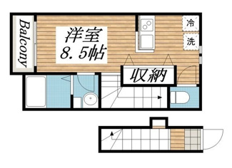 【間取り】 | ＰＡＲＫ　ＴＥＲＲＡＣＥ　新松戸Ⅱ | 間取りです。