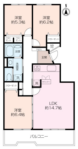 ＊リフォーム再生住宅＊金沢シーサイドタウン並木2丁目第一住宅1-3号棟の画像