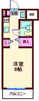 【間取り】 | ポート旗の台