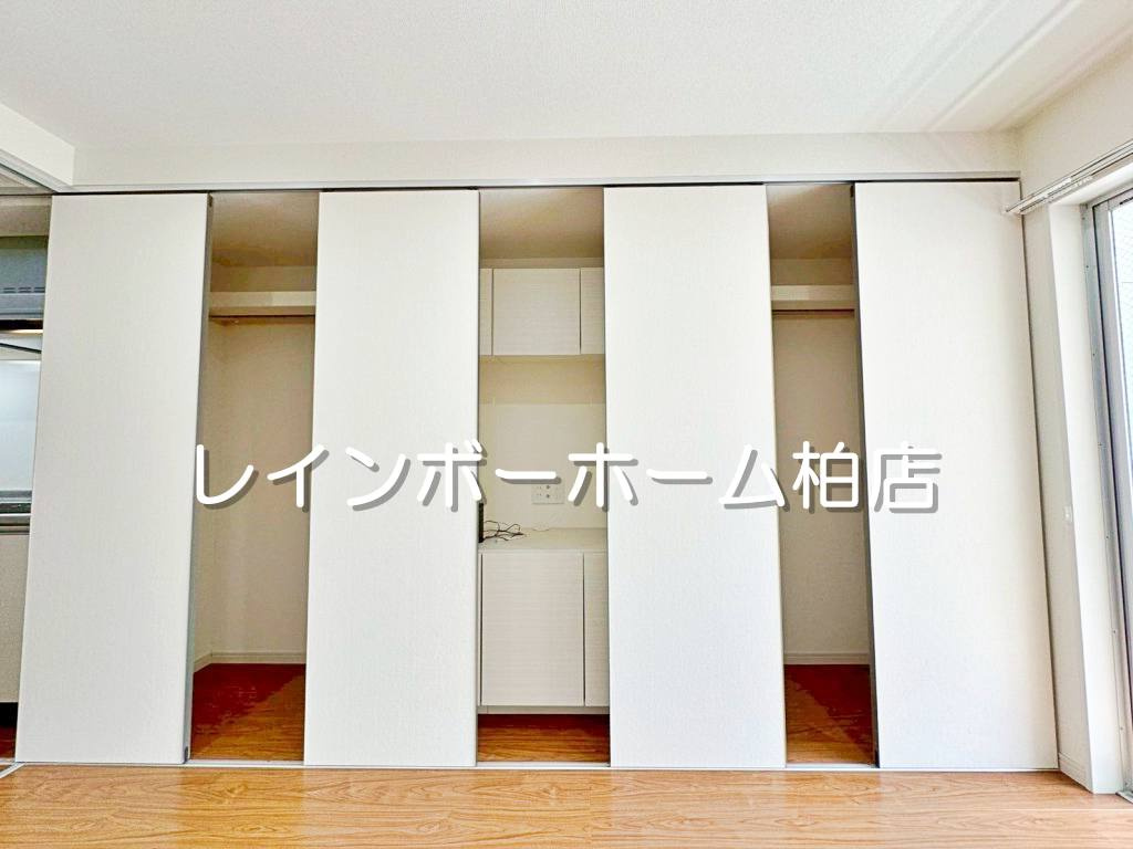 仲介手数料（賃料の1.10ヵ月）の50％OFF対象物件！の収納|こまごまとしたものを収納できそうですね