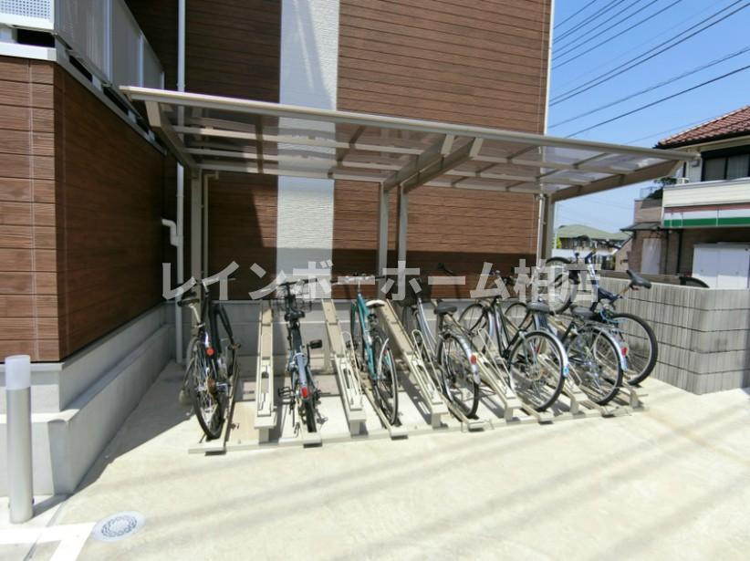 仲介手数料（賃料の1.10ヵ月）の50％OFF対象物件！のその他共用部分|駐輪場です