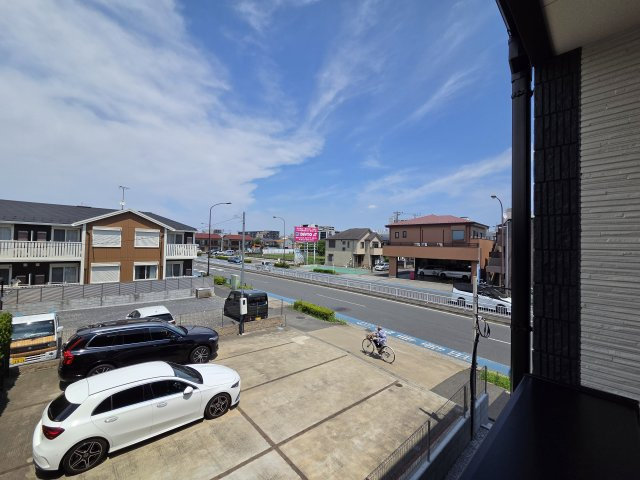 調布市下石原２丁目のアパートの展望