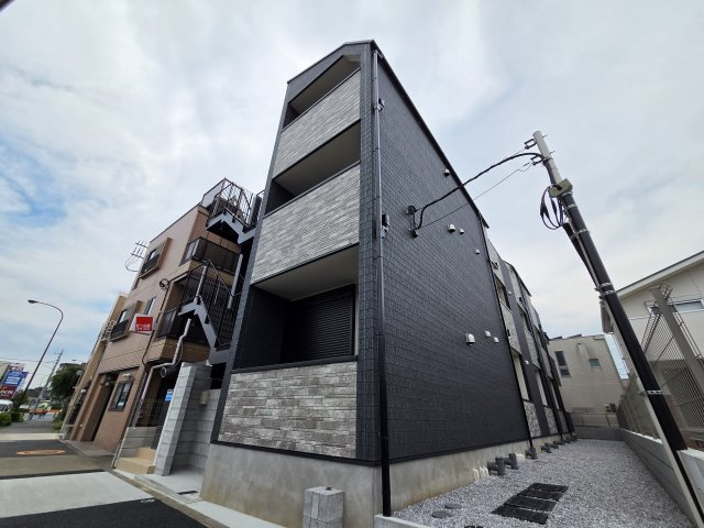 調布市下石原２丁目のアパートの外観