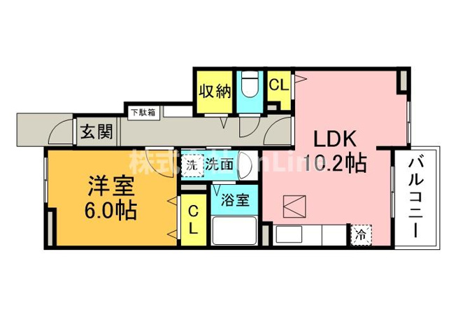 【間取り】 | ヴェルデ　ブリッサⅡ