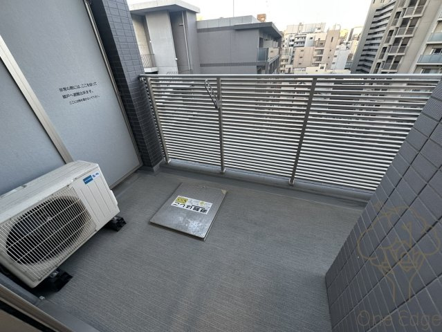 ミヤレジデンス西天満のバルコニー