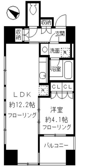 ルフィット神宮北参道の間取り