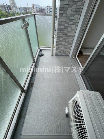 エスリード大阪城のバルコニー