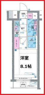【間取り】 | ジェノヴィア東向島スカイガーデン