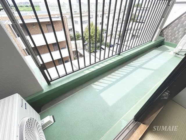 ジュネグリーンのバルコニー|バルコニーです