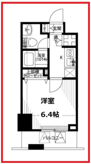【間取り】 | プレール・ドゥーク東京イーストⅣリバーサイド