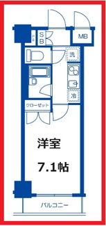 【間取り】 | キャッスルステージ浅草吾妻橋