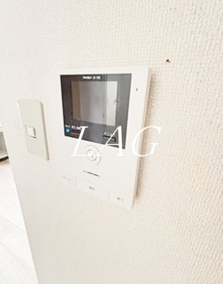 【セキュリティ】 | アルプスマンシオン | モニター付きインターフォンです。