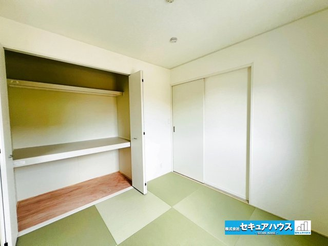 【本日ご案内可能】大府市朝日町5丁目　全5棟の和室|【和室4.5帖】
◆和室は寝転がるスペースやお子様の遊び場として活躍します。客間としても利用できる汎用性の高いお部屋です♪　　　　　　　　　　　　　　　　　　　　　　　　　　　　　　　　　　　　　　　