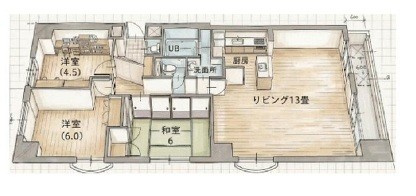 ロイヤルシャトー光星弐番館の間取り