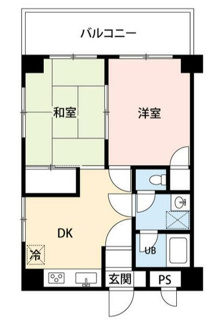【間取り】 | アルプスマンシオン | 間取りです。