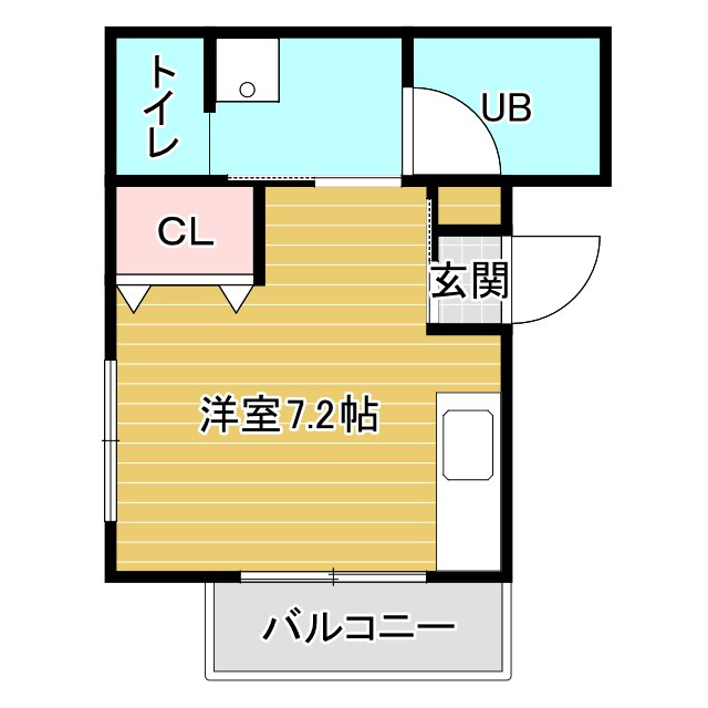 Chaton浜の間取り