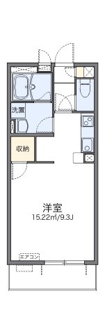 レオネクストカロータの間取り