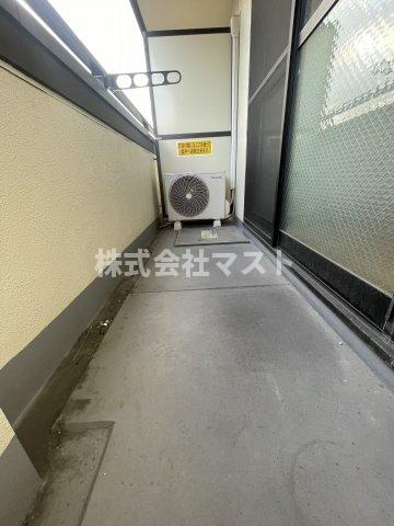 レジナコートのバルコニー