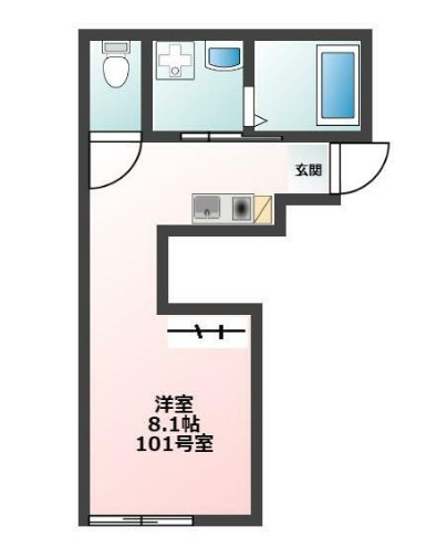 ルラシオン沼袋の間取り