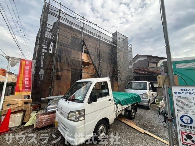 八王子市諏訪町３期の前面道路含む現地写真